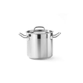 Oala cu capac, 20 Lit, 32 cm diametru x 27 cm inaltime, inox, gama  Kitchen Line, potrivita si pentru uz profesional